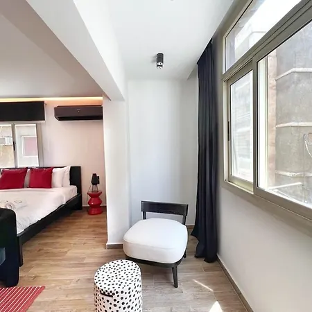 The 2 Bdr Scarlet Condo 5 Min To Cai Airport Cairo Exterior photo